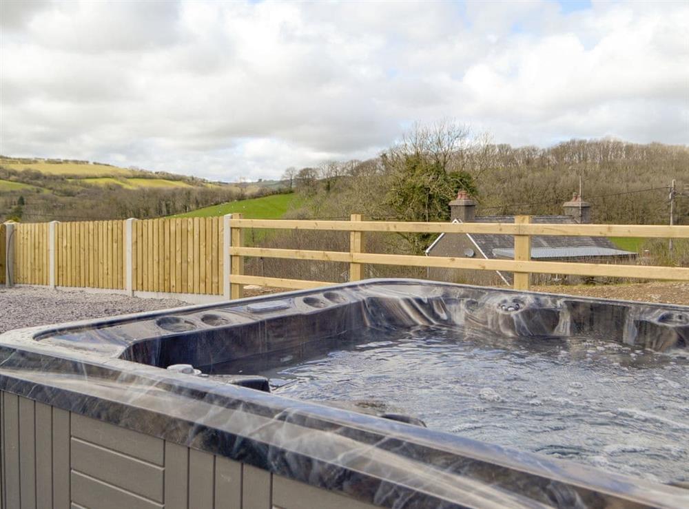 Hot tub (photo 2) at Haulfryn in Cribyn, near Lampeter, Dyfed
