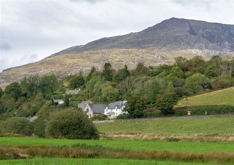 The garden in Haulfryn at Haulfryn, Dolwyddelan
