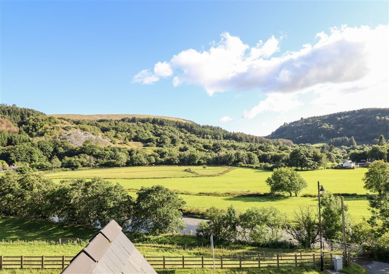 This is the garden at Haulfryn, Dolwyddelan