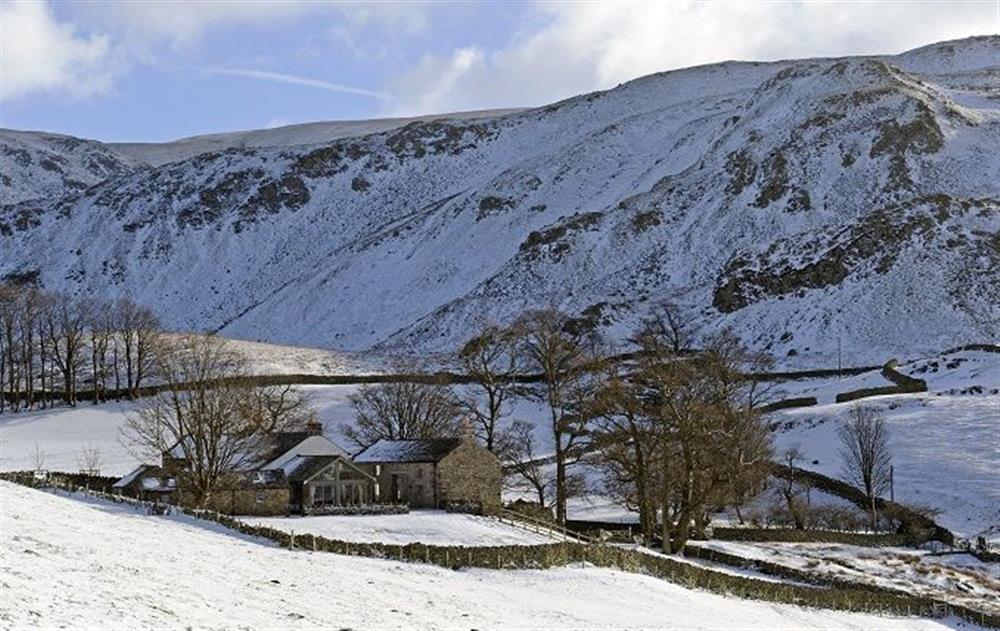 Hause Hall Farm, Cruik Barn & The Stables in the snow