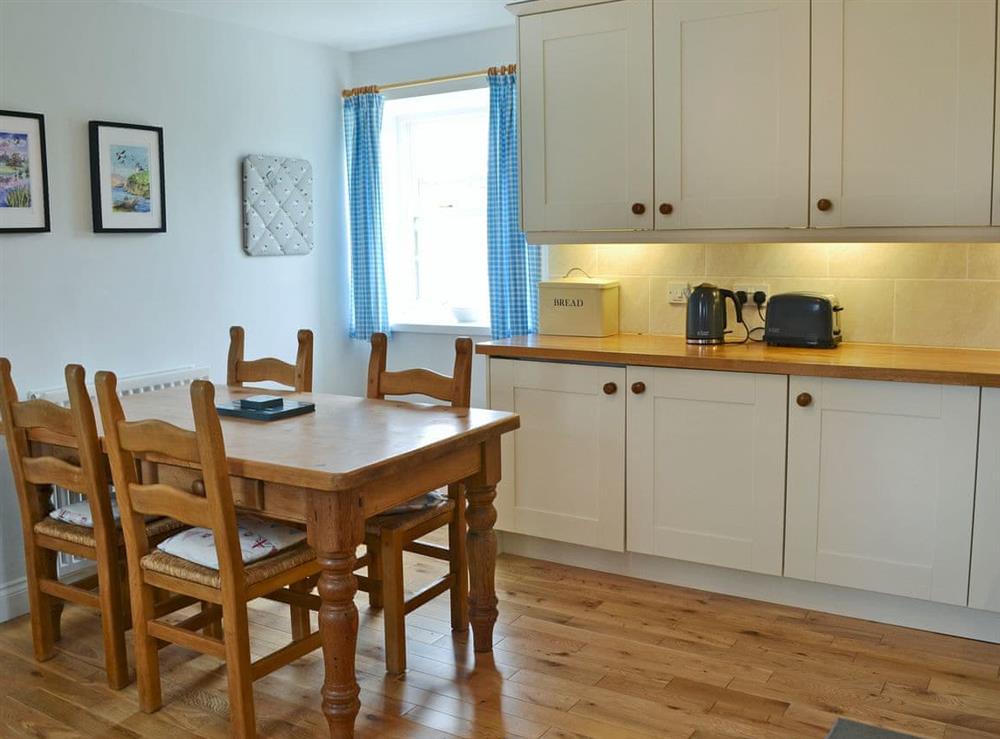 Spacious kitchen/dining room at Havannah Cottage in Alnham, near Rothbury, Northumberland