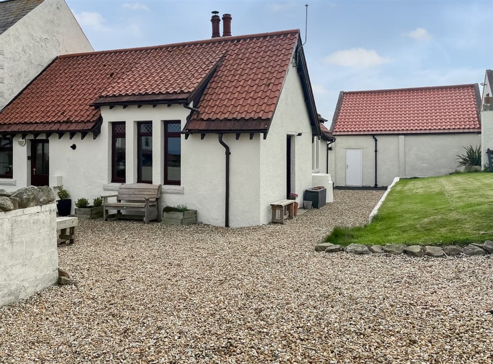 Exterior at Haven Cottage in Eyemouth, Berwickshire