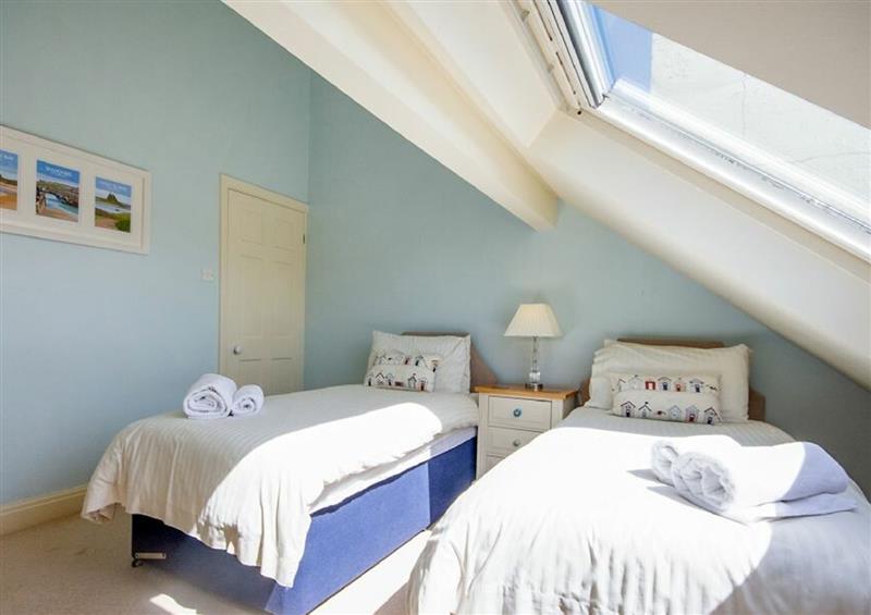 One of the 3 bedrooms at Haven Cottage, Low Newton-by-the-Sea
