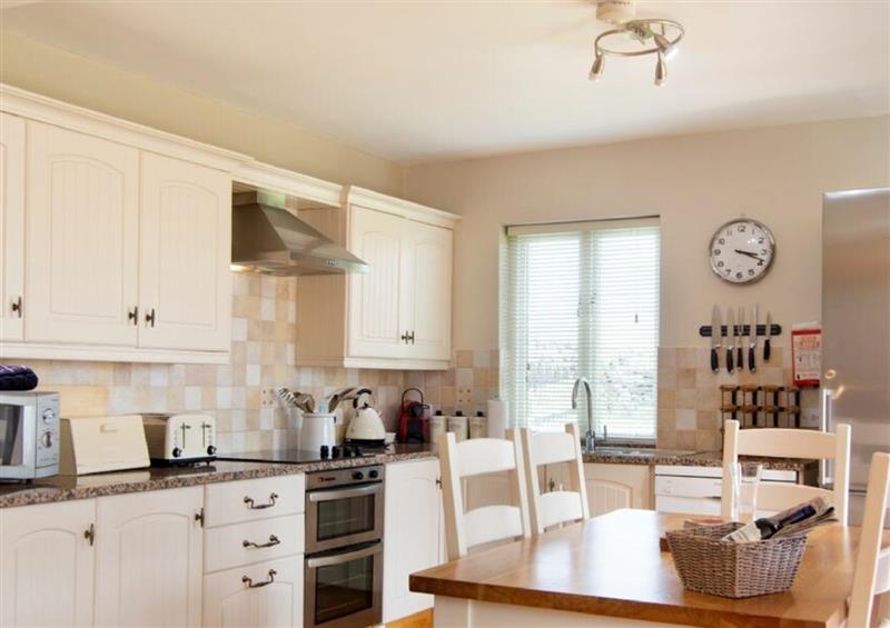 This is the kitchen at Haven Cottage, Low Newton-by-the-Sea