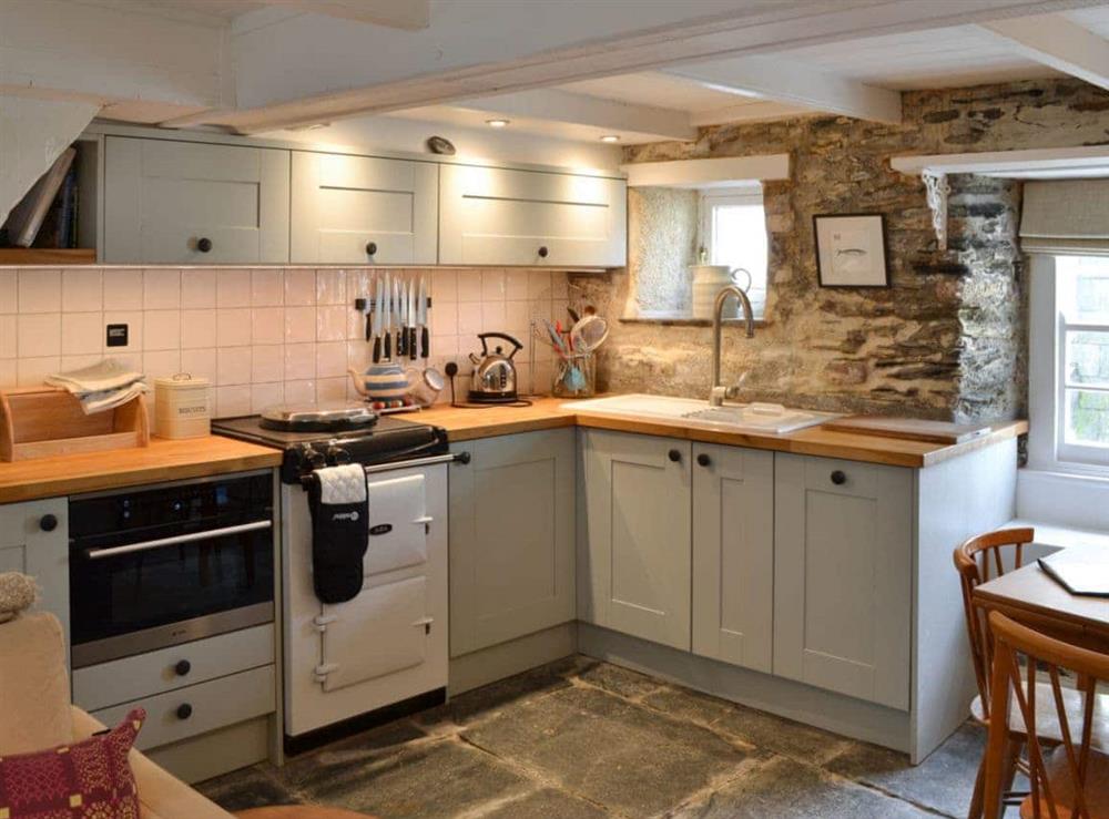 Kitchen at Haven Cottage in Port Isaac, Cornwall