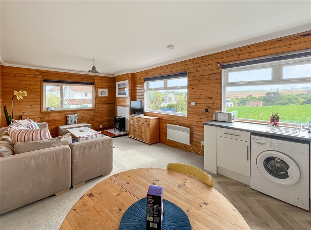 Open plan living space (photo 3) at Haven Lodge in Eyemouth, Berwickshire