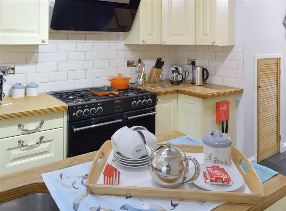 Kitchen at Haven View in Berwick upon Tweed, Northumberland