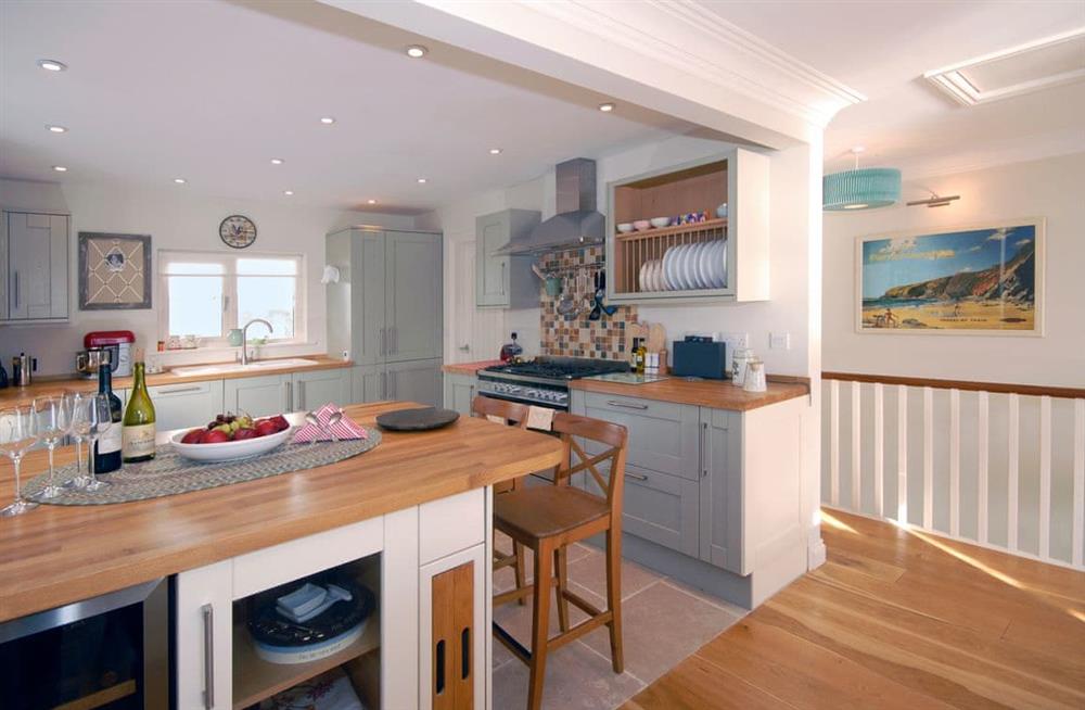 The kitchen at Haven View in Llanstadwell , Pembrokeshire, Dyfed