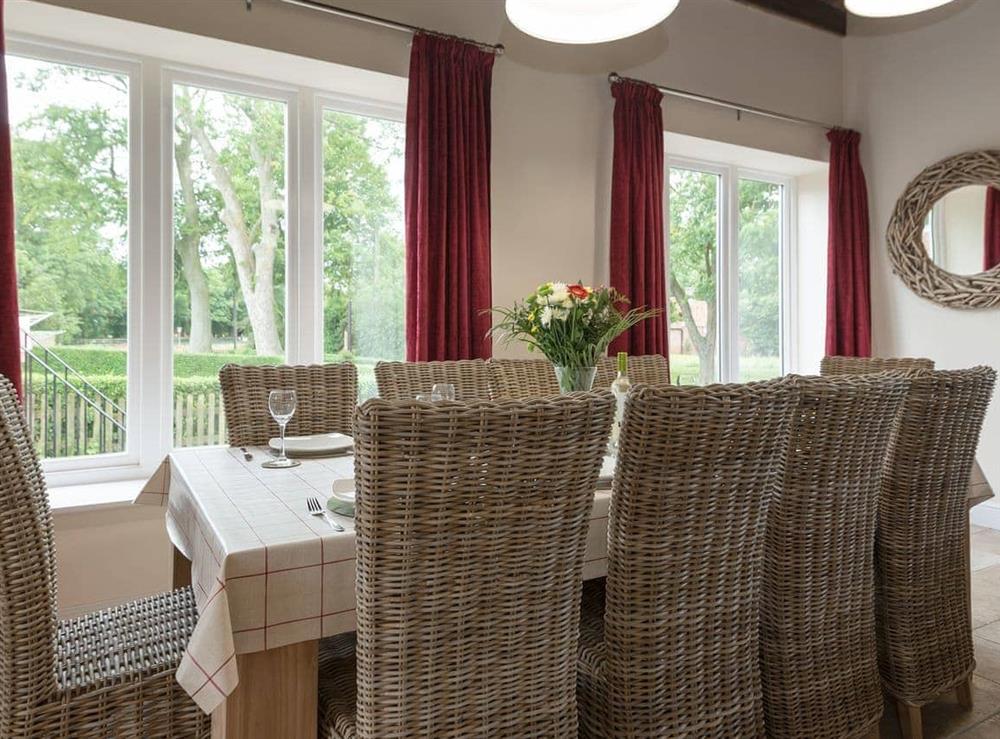 Dining area at Haven View in Wainfleet St. Mary, near Skegness, Lincolnshire
