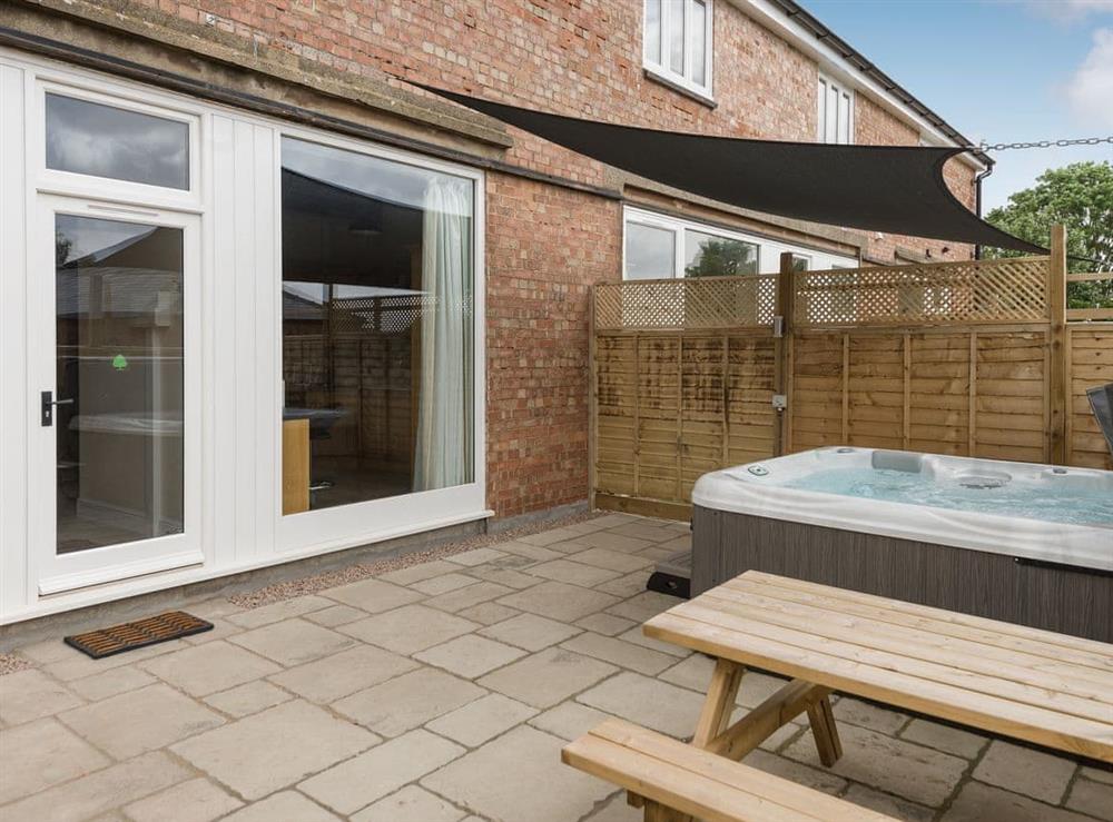 Hot Tub at Haven View in Wainfleet St. Mary, near Skegness, Lincolnshire