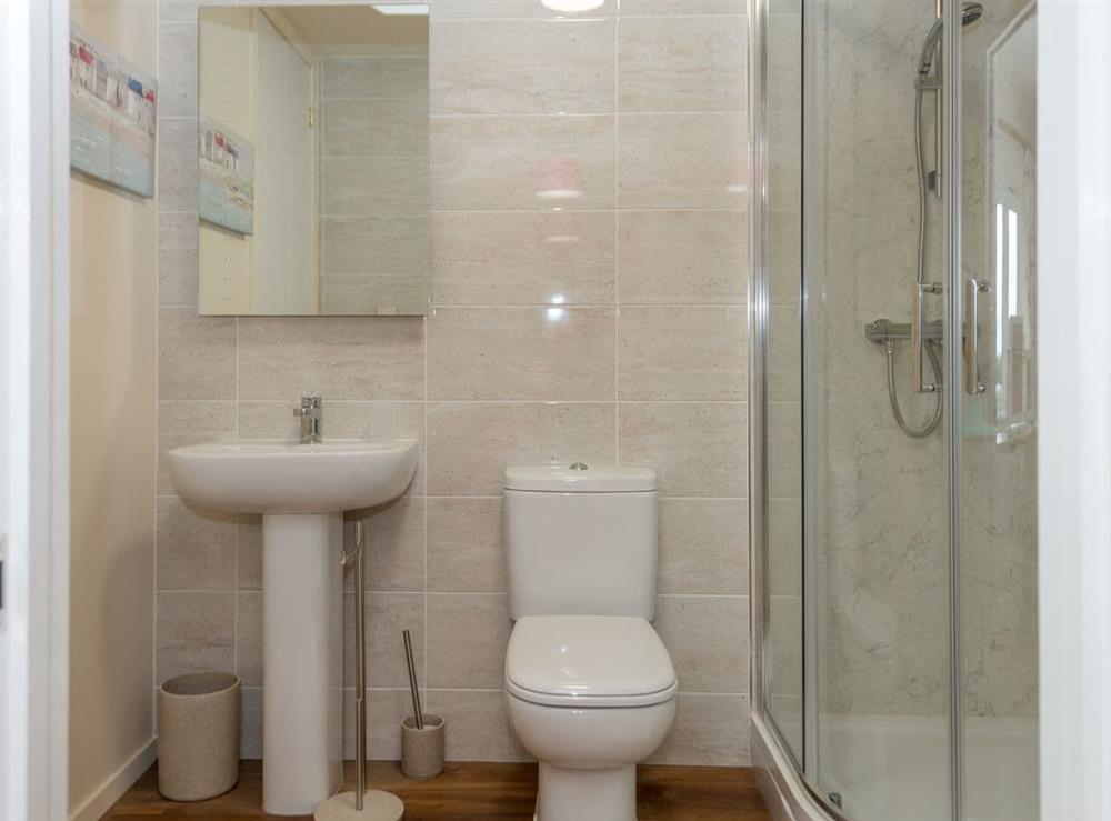 Shower room at Haven View in Wainfleet St. Mary, near Skegness, Lincolnshire