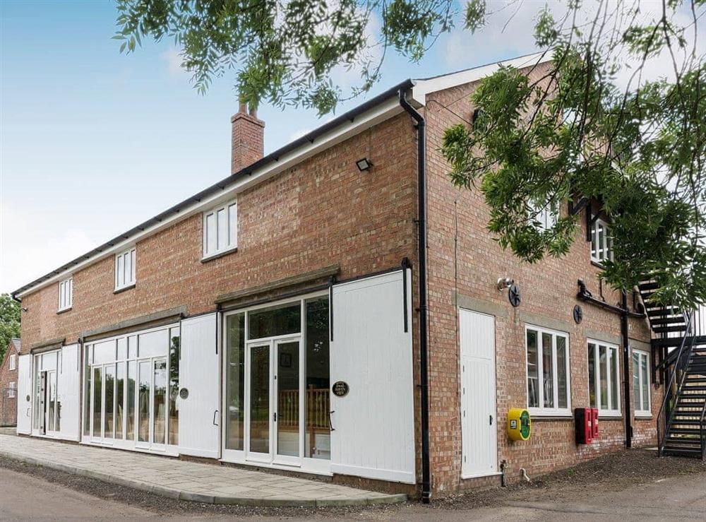 three-storey barn conversion at Haven View in Wainfleet St. Mary, near Skegness, Lincolnshire