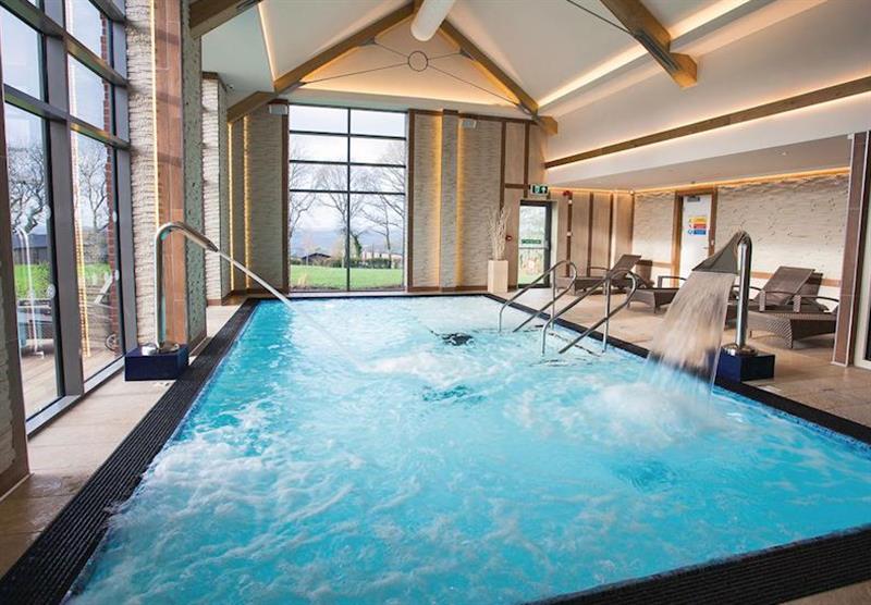 Hydrotherapy pool at Hawkchurch Resort and Spa in Axminster, Dorset