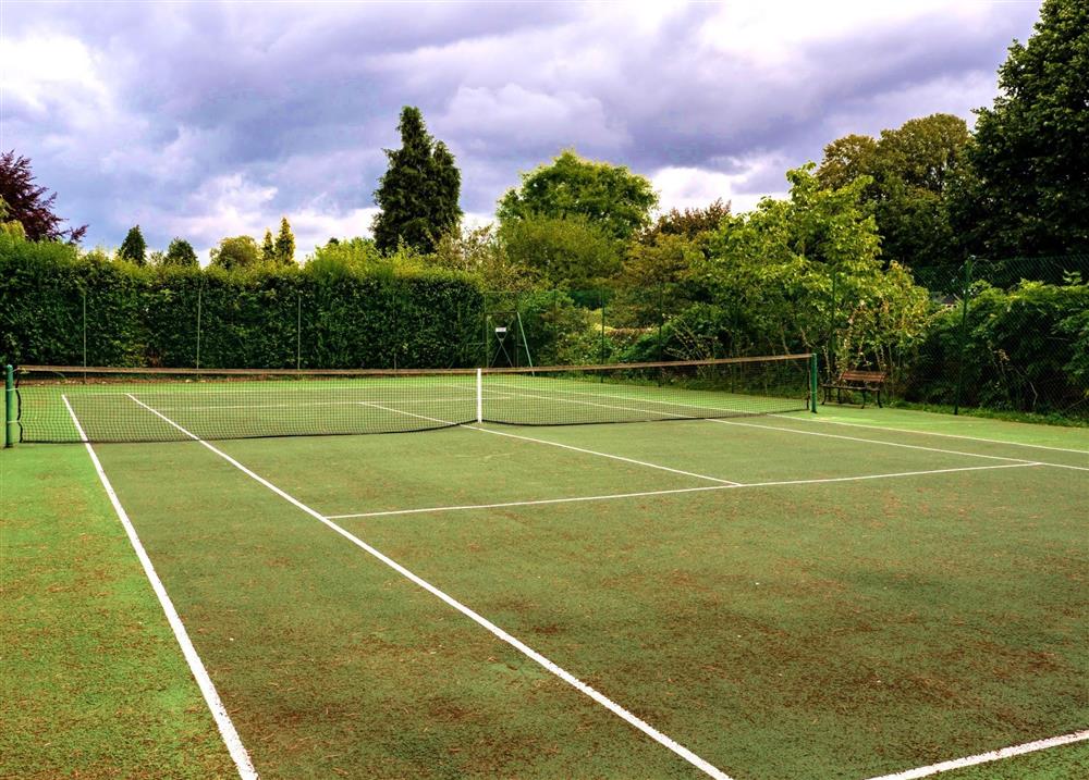 The tennis court