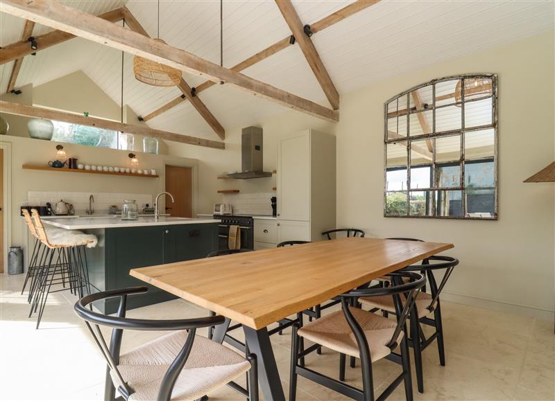 The dining room at Hawthorn Barn, Northleach