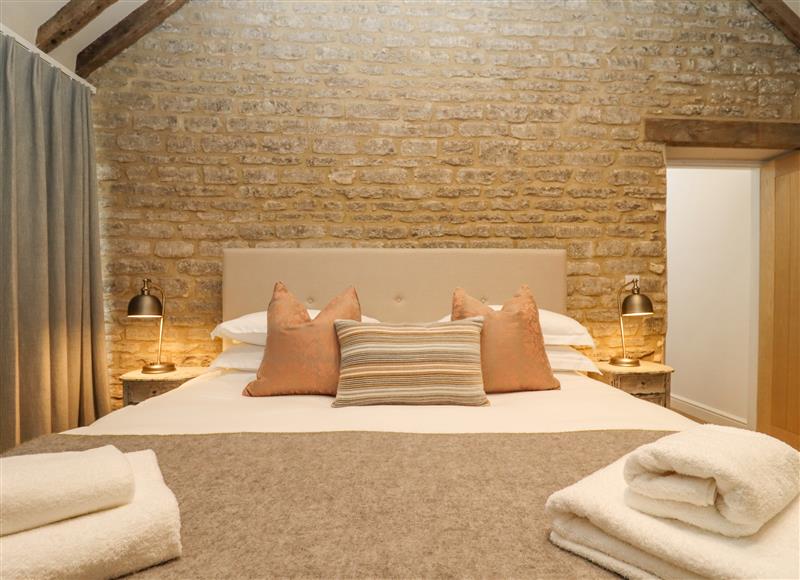 The living area at Hawthorn Barn, Northleach