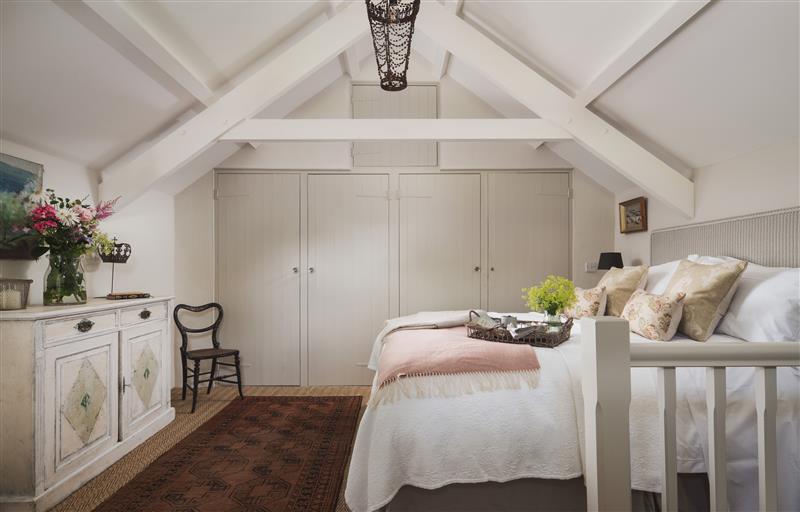This is a bedroom at Hawthorn Cottage at Collihole, Chagford