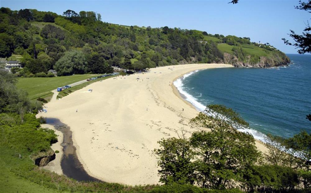 Blackpool sands. A great family beach with restaurant and cafe. at Hawthorn Cottage in Slapton