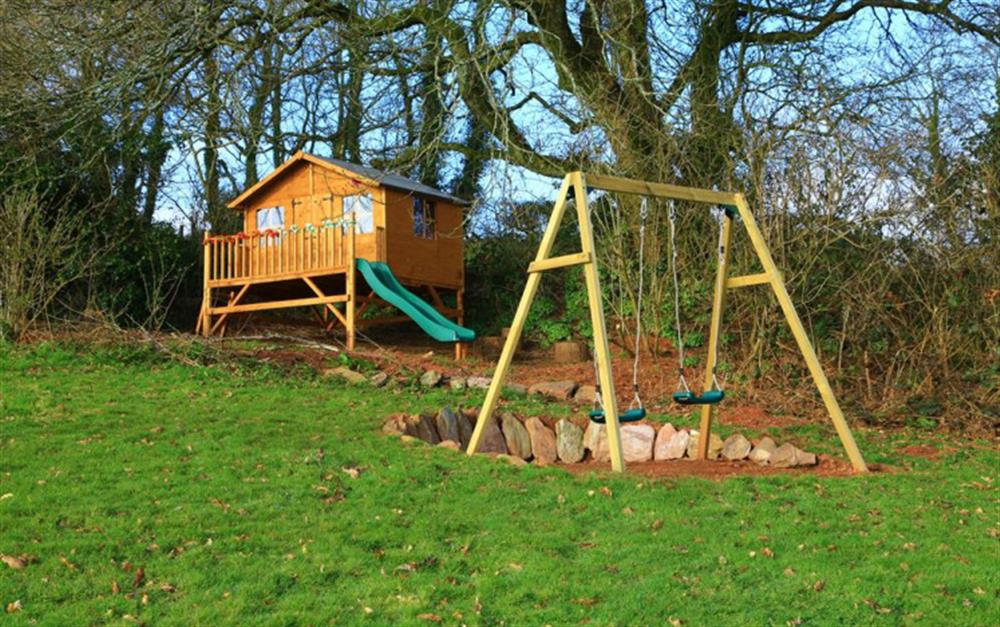 The children's play area. at Hawthorn Cottage in Slapton