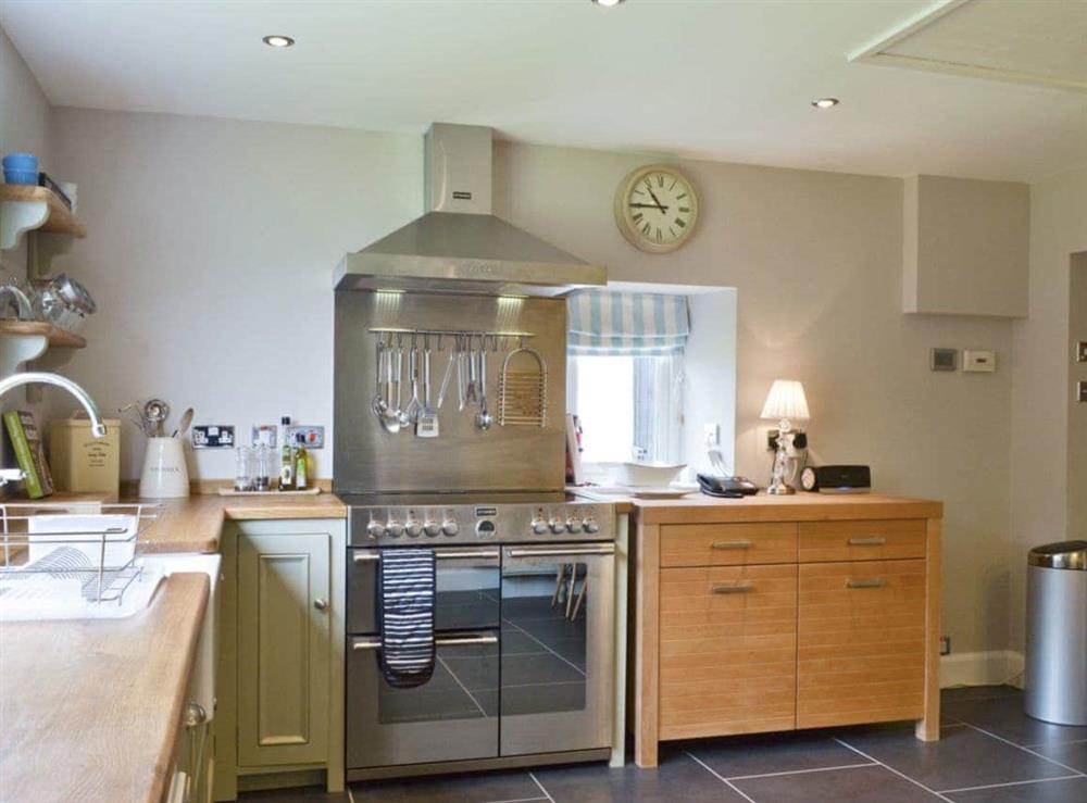 Kitchen at Hawthorn Cottage in Southerness, Dumfriesshire