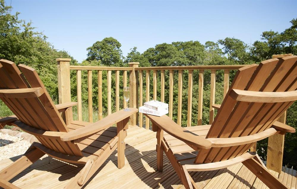 Soak up the sunshine on the private decking