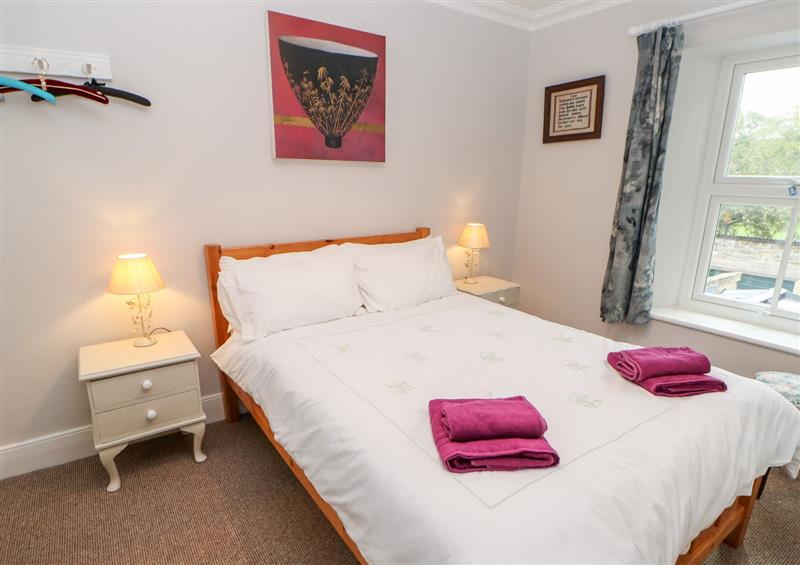 One of the bedrooms at Hawthorne Cottage, Cotherstone
