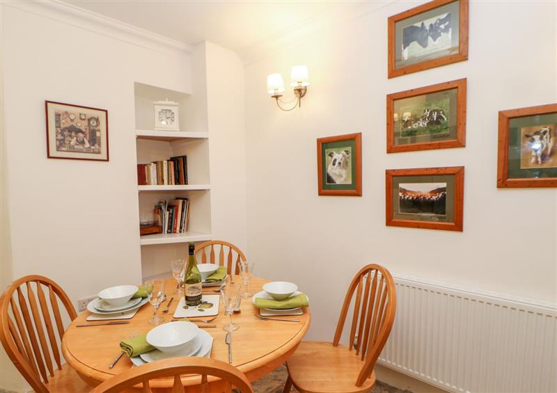 The dining area at Hawthorne Cottage, Cotherstone