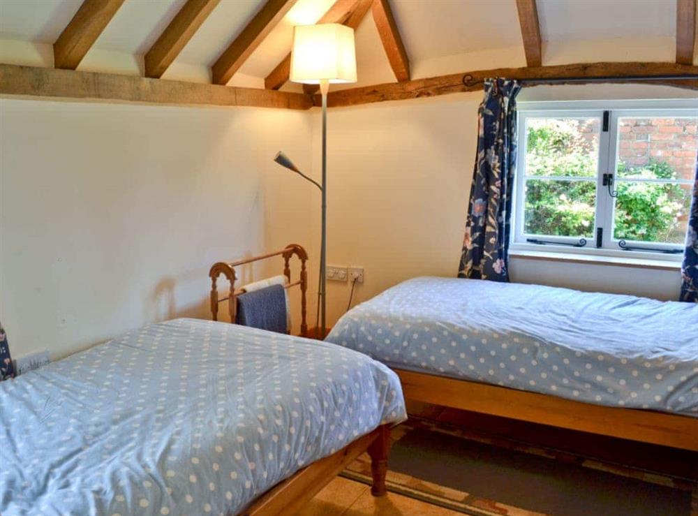 Twin bedroom (photo 2) at Hawthorne Cottage in Preston, Canterbury., Kent