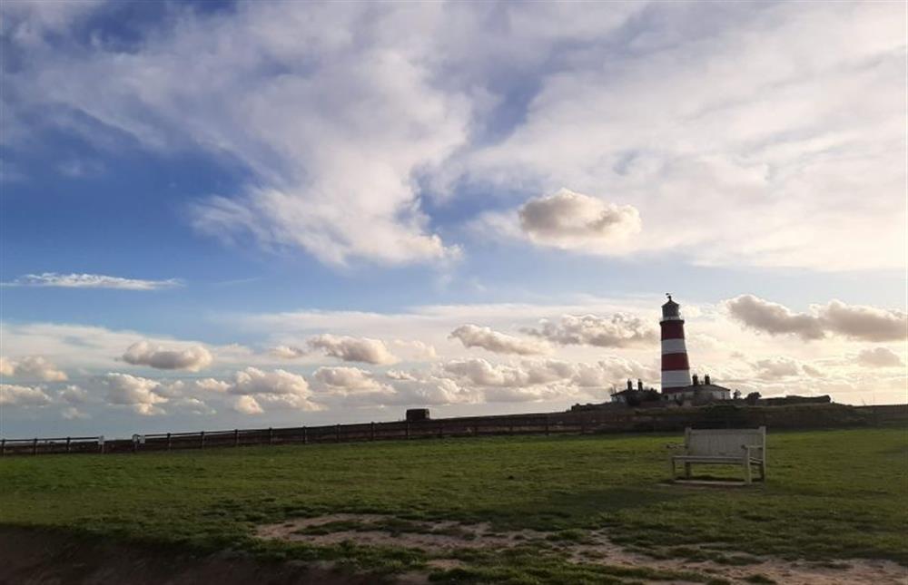 The lighthouse at Happisburgh at Hawthorne Cottage, Roughton near Norwich