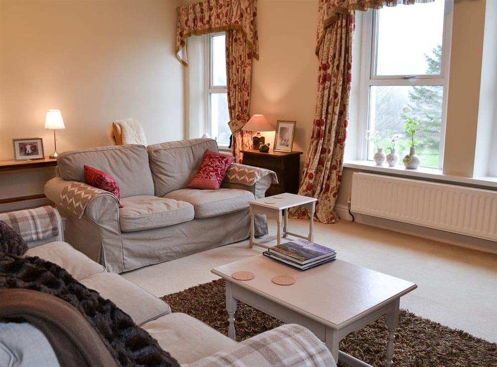 Living room at Hawthorne House in Bassenthwaite, near Keswick, Cumbria, England