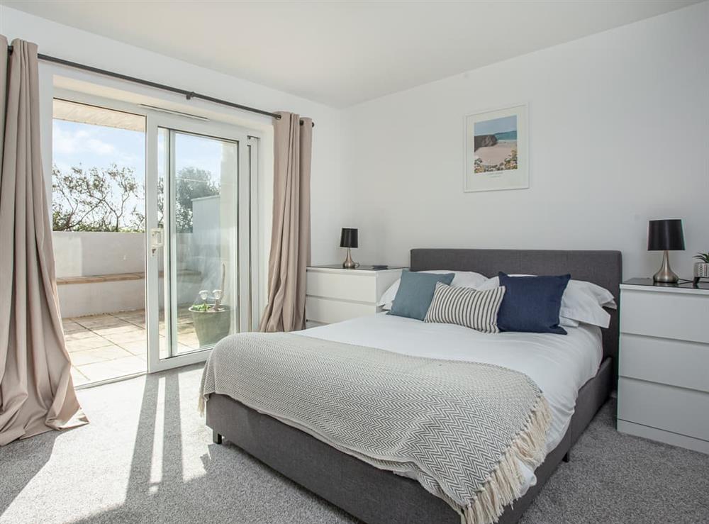 Double bedroom at Hawthorne House in Watergate Bay, Cornwall