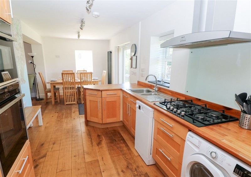 The kitchen at Hawthorns, Scurlage