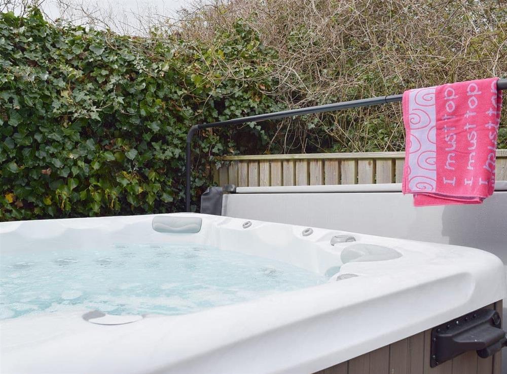 Hot tub at Hawton in Kidwelly, Dyfed, Great Britain