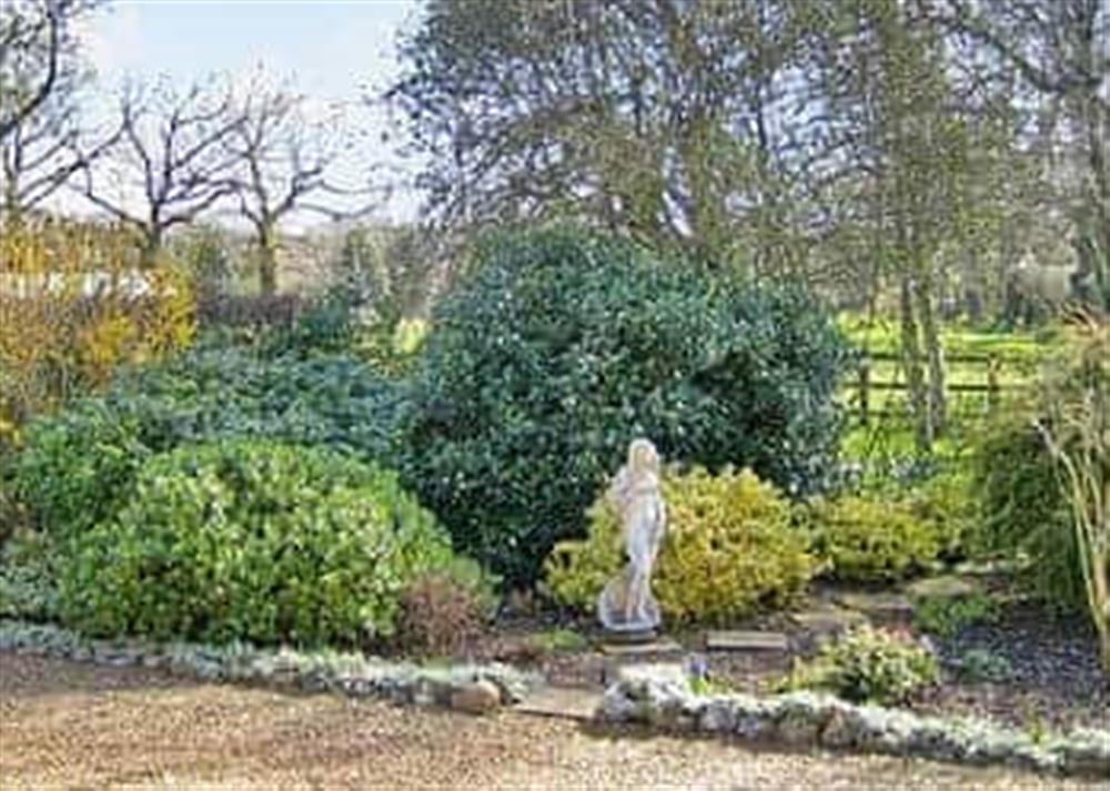 Garden at Hay Loft in Lower Gresham, Norfolk