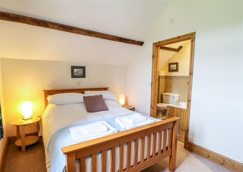 One of the bedrooms at Hay Store, Corwen