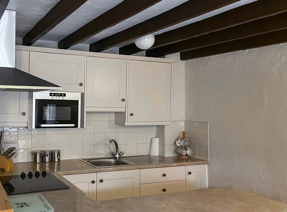 Kitchen at Haybarn in Liskeard, Cornwall