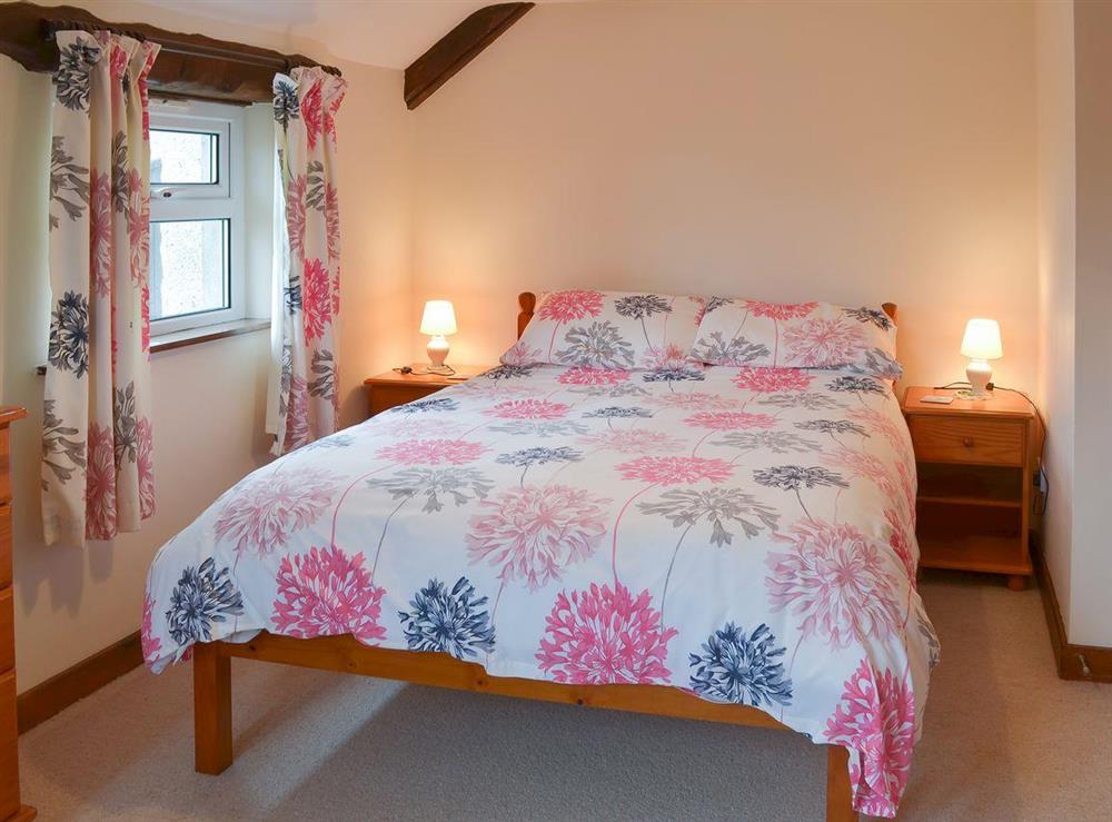 Cosy and welcoming double bedroom at Haycombe Cottage in Camelford, Cornwall