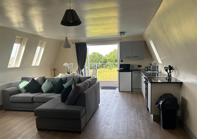 Inside at Hayes Lodge Coach House, Ashreigney near Dolton