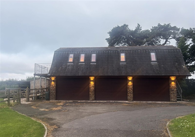 The setting of Hayes Lodge Coach House at Hayes Lodge Coach House, Ashreigney near Dolton