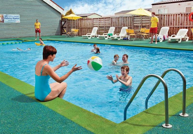 Outdoor heated swimming pool at Hayling Island in Hayling Island, Hampshire