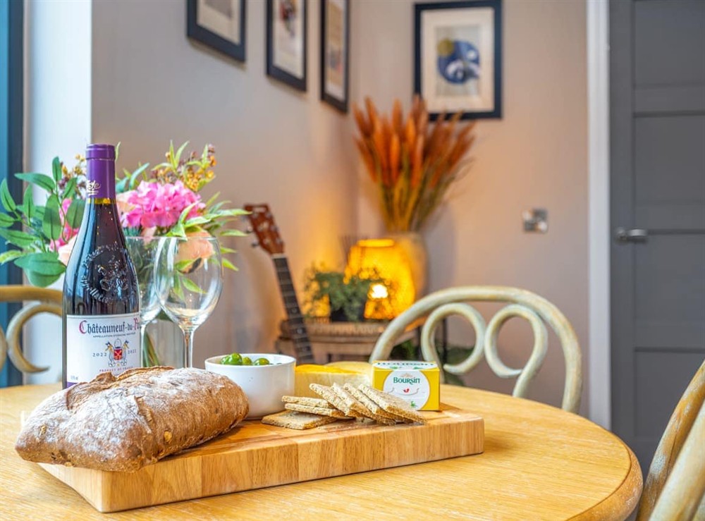 Dining Area at Hayloft in Buchlyvie, Stirlingshire