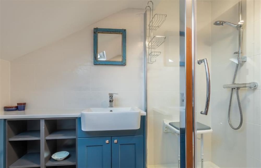 First floor: Shower room  (photo 3) at Hayloft Cottage, Wells-next-the-Sea