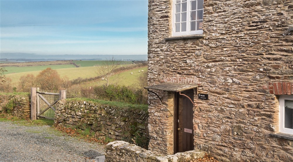 The exterior of Hayrick, Cornwall at Hayrick in Lanteglos-by-fowey, Cornwall