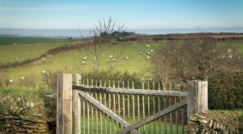 The surrounding area of Hayrick, Cornwall. at Hayrick in Lanteglos-by-fowey, Cornwall