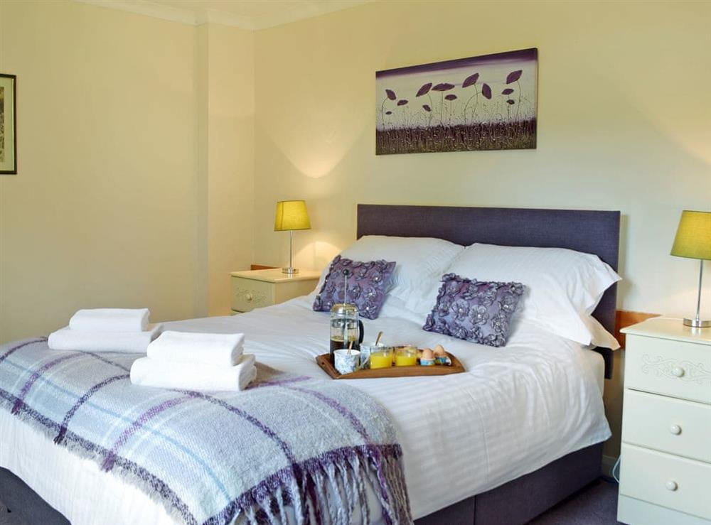 Relaxing double bedroom at Hayscastle Farmhouse, 