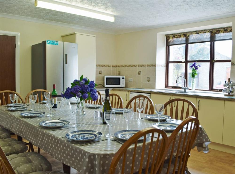 Spacious kitchen/dining room (photo 2) at Hayscastle Farmhouse, 