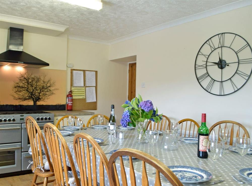 Spacious kitchen/dining room (photo 3) at Hayscastle Farmhouse, 