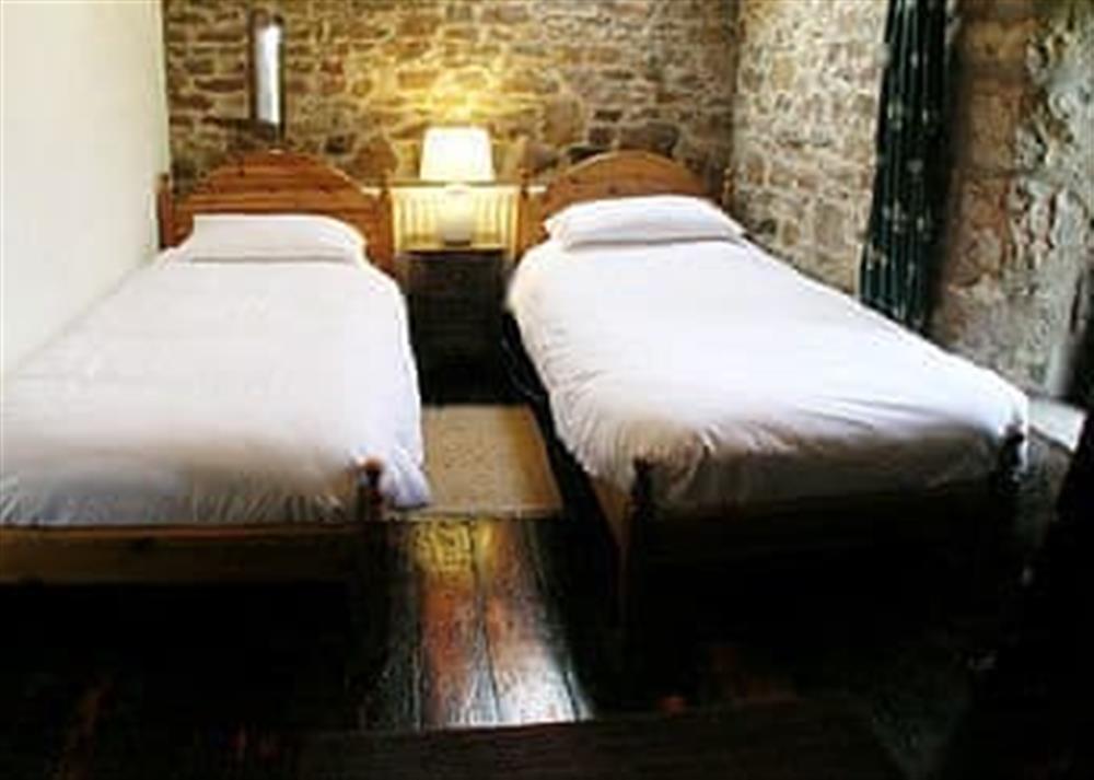 Twin bedroom at Haytongate Barn in Haytongate, near Brampton, Cumbria