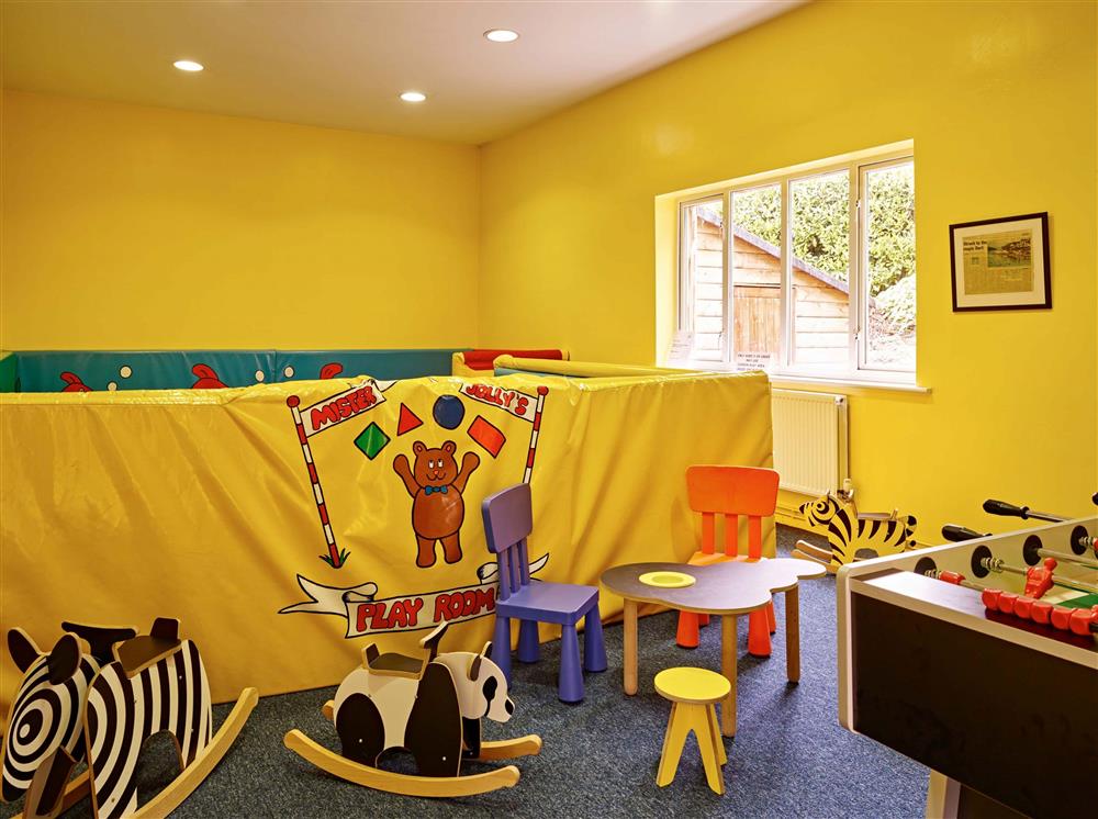 The children’s soft play area  at Haytor Cottage, Dartmouth