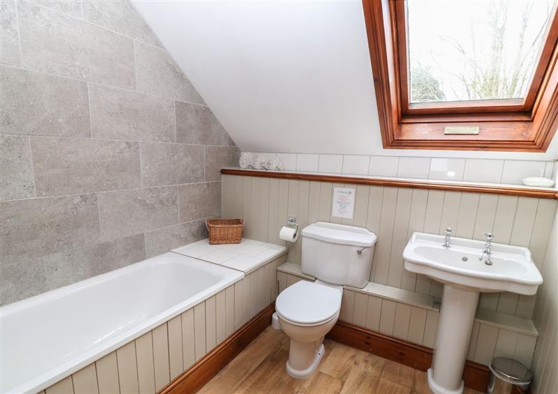 The bathroom at Hazel Barn, North Molton